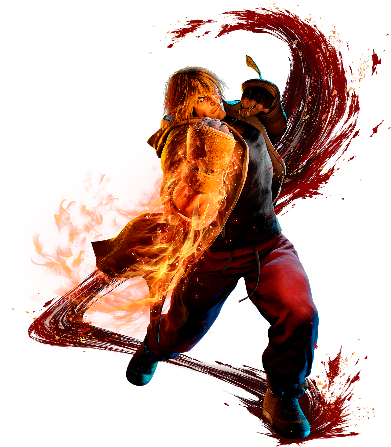 KEN MASTERS - Street Fighter 2 [art by me] : r/StreetFighter