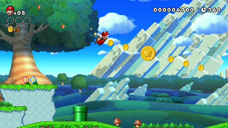 New Super Mario Bros. U Deluxe Nintendo Switch Lite Gameplay 