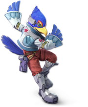 Super Smash Bros. Ultimate - Character Art - Falco