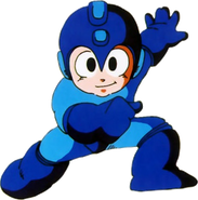 Mega Man's artwork from Mega Man 1