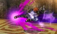Ganondorf performing Wizard's Foot in 