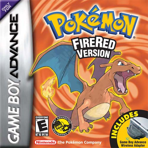 Pokemon Fire Red Version Nintendo DS Box Art Cover by ClonedX