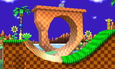 Wii - Super Smash Bros. Brawl - Green Hill Zone - The Textures Resource