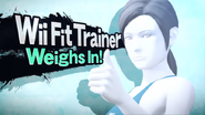 SSB4 WiiFitTrainer SplashArt