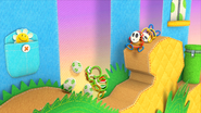 Some more Yoshi's Woolly World concept art.