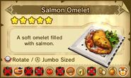 Salmon Omelet.