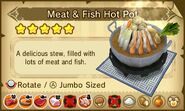 Meat & Fish Hot Pot (Jumbo)