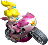 Princess Peach - Mario Kart Wii