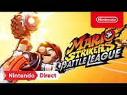 Mario Strikers- Battle League - Announcement Trailer - Nintendo Switch