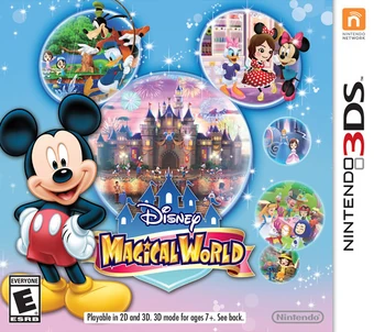 disney magical world 3ds xl