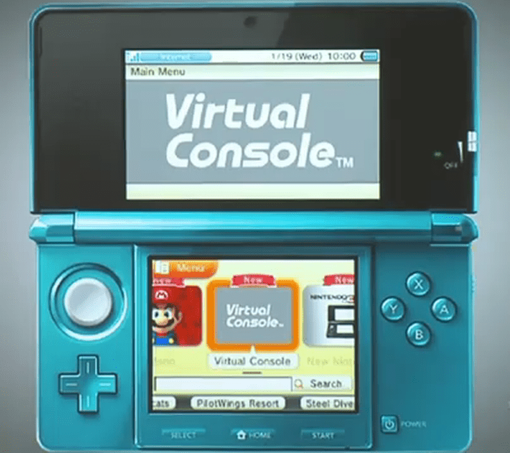 nintendo virtual console games