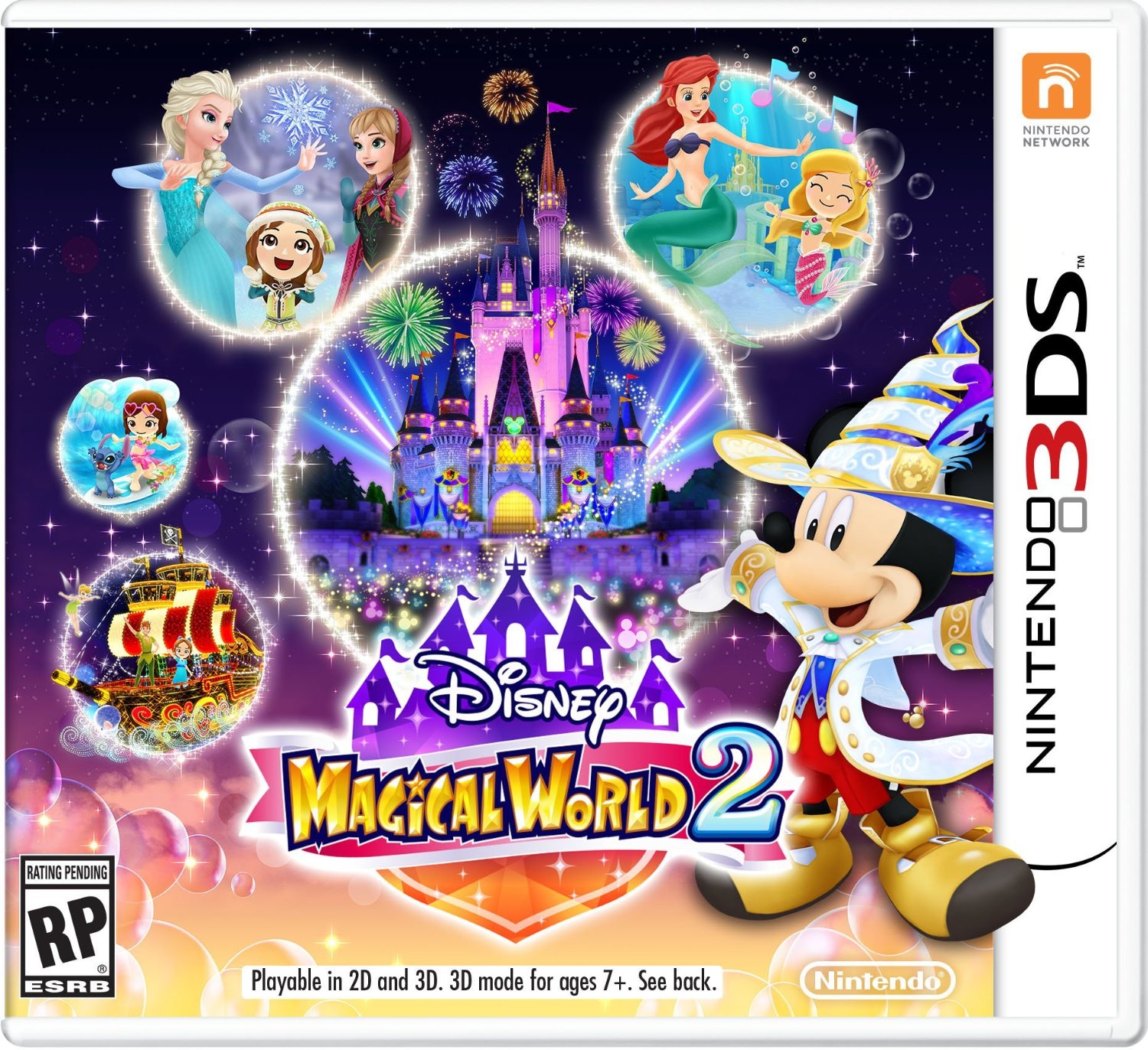☊ Ohh. - Minnie Mouse - Disney Magical World - Voices (3DS)