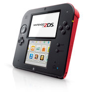 Nintendo 2DS side view