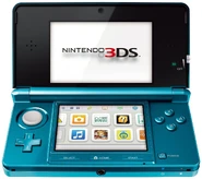 Turquoise Aqua Blue 3DS