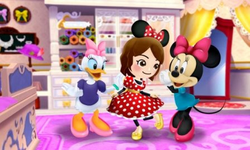 ☊ Ohh. - Minnie Mouse - Disney Magical World - Voices (3DS)