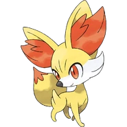 Fennekin, the fire starter.