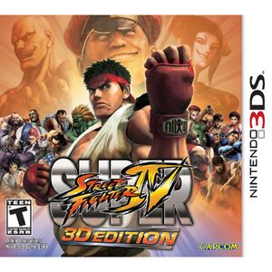 Super Street Fighter IV 3D cover