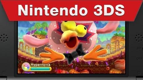 Kirby Triple Deluxe - "Wow Kirby, You're Sure Exciting" Trailer