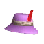 FeatheredPurpleHatIcon
