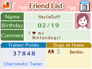 HaylieDuffTrainerInfo