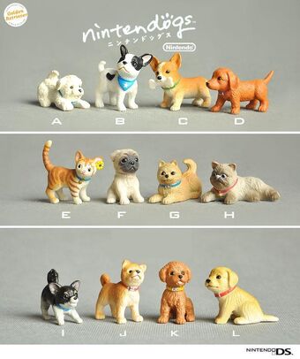 nintendogs stuffed animals