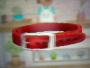 Red Leather Collar (3DS)