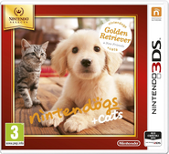 European Nintendo Selects boxart for Golden Retriever & New Friends.