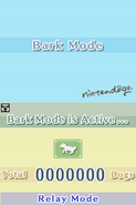 (DS) The Relay cart looking for a player to connect with via Bark Mode.
