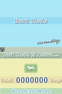 (DS) The Relay cart looking for a player to connect with via Bark Mode.