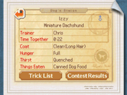 Izzy's info