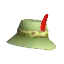 FeatheredGreenHatIcon