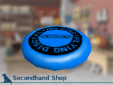 Blue Flying Disc
