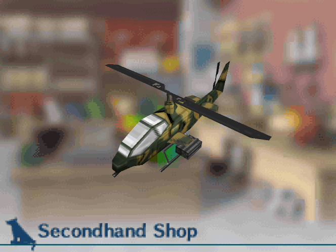 Mods para um helicóptero de Combate para o GTA San Andreas