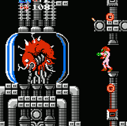 Mother Brain as she appeared in Metroid