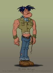 Captainn howsbayou billy01 150dpi by filbarlow-d9ji3gs