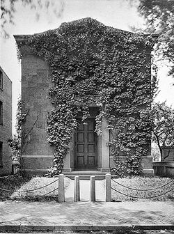 Hall of Skull and Bones fraternity house, Yale University, New