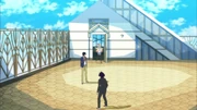 Chitoge stopping their fight.
