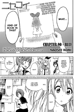 Nisekoi Chapter 90 pic