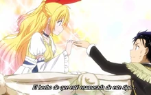 Chitoge admite estar enamorada de Raku