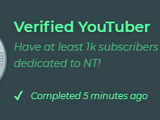 Verified YouTuber