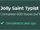 Jolly Saint Typist