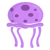 Sticker SpongeBob Jellyfish