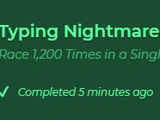 Typing Nightmare