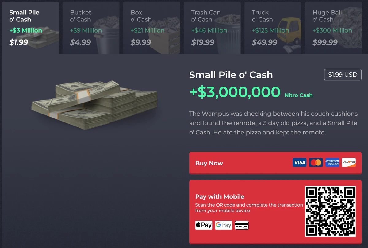 Cash Store Nitro Wiki Fandom