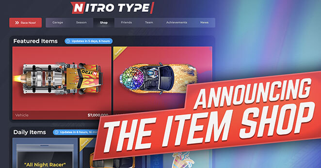 Announcing the Item Shop, Nitro Wiki
