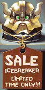 The advertisement for the game's sale