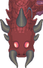 Red warthog serpent