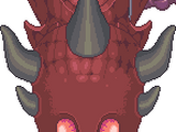 Red warthog serpent