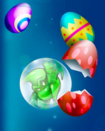 Swindler in the background of the Easter 2013 Miniclip site background