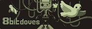 The flying man in the current banner for the 8bit Doves website